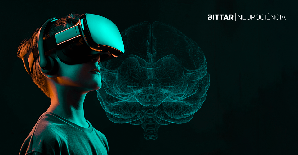 óculos de realidade virtual e neurociência